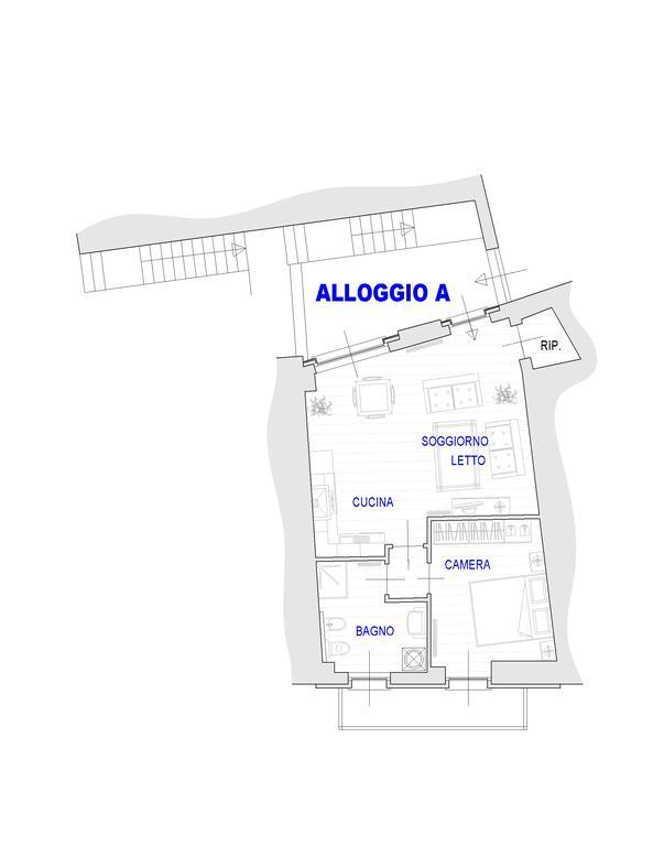 Ferienwohnung Lo Trapei Aosta Zimmer foto